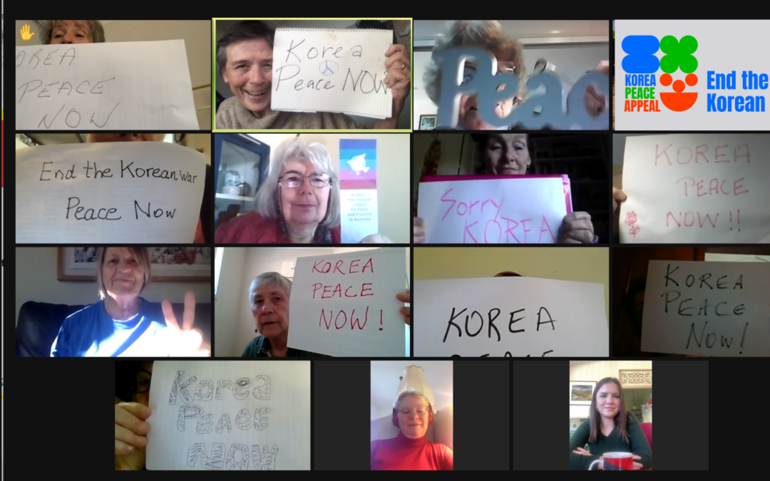 WILPF Australia acts for Korea Peace Now